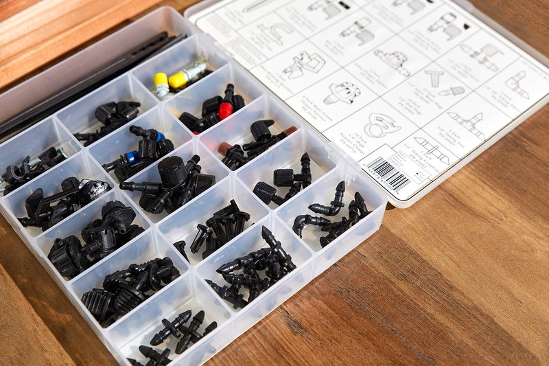 Orbit 69500 92-Piece Drip Irrigation Assortment Kit, Black - Image 3